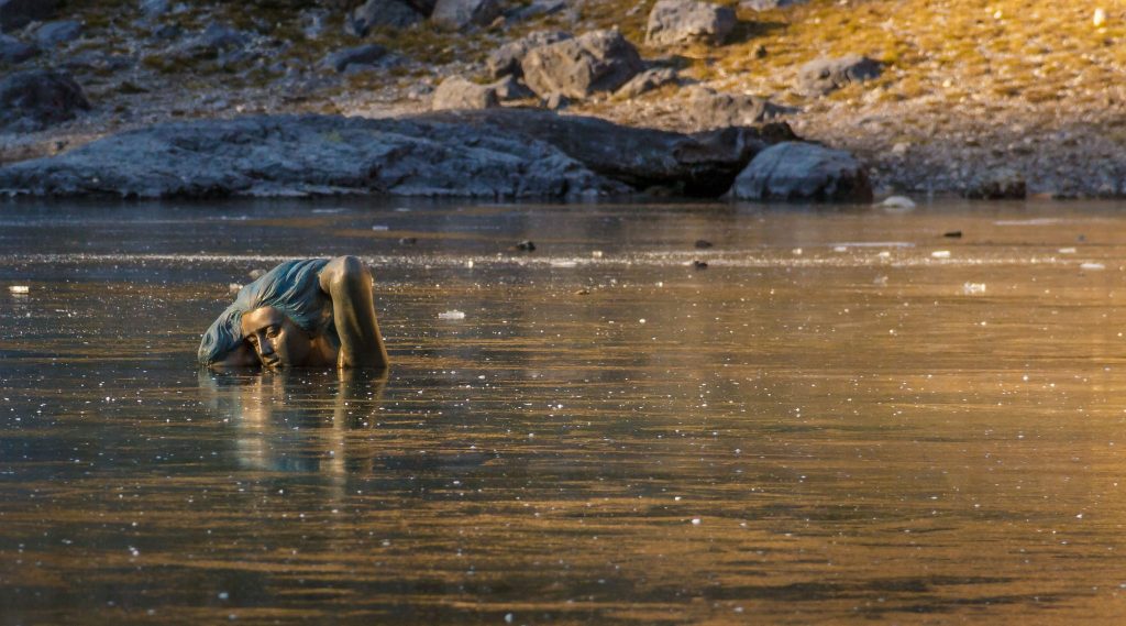 lake Carezza in fall